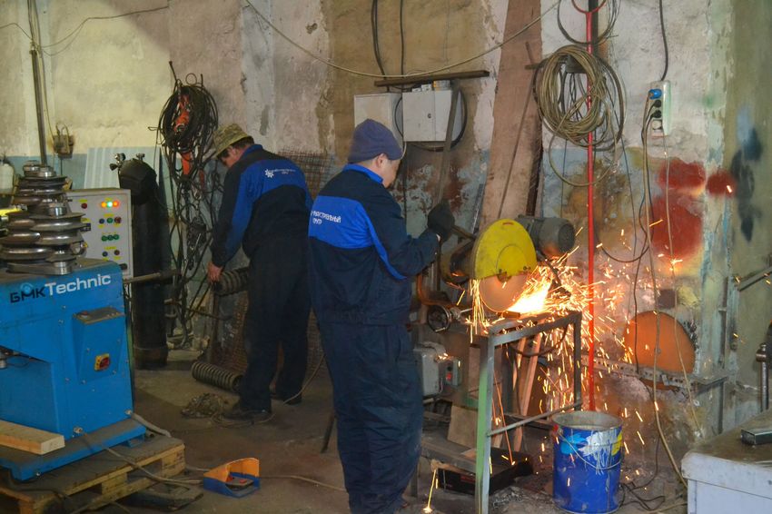 Цех по изготовлению металлоконструкций