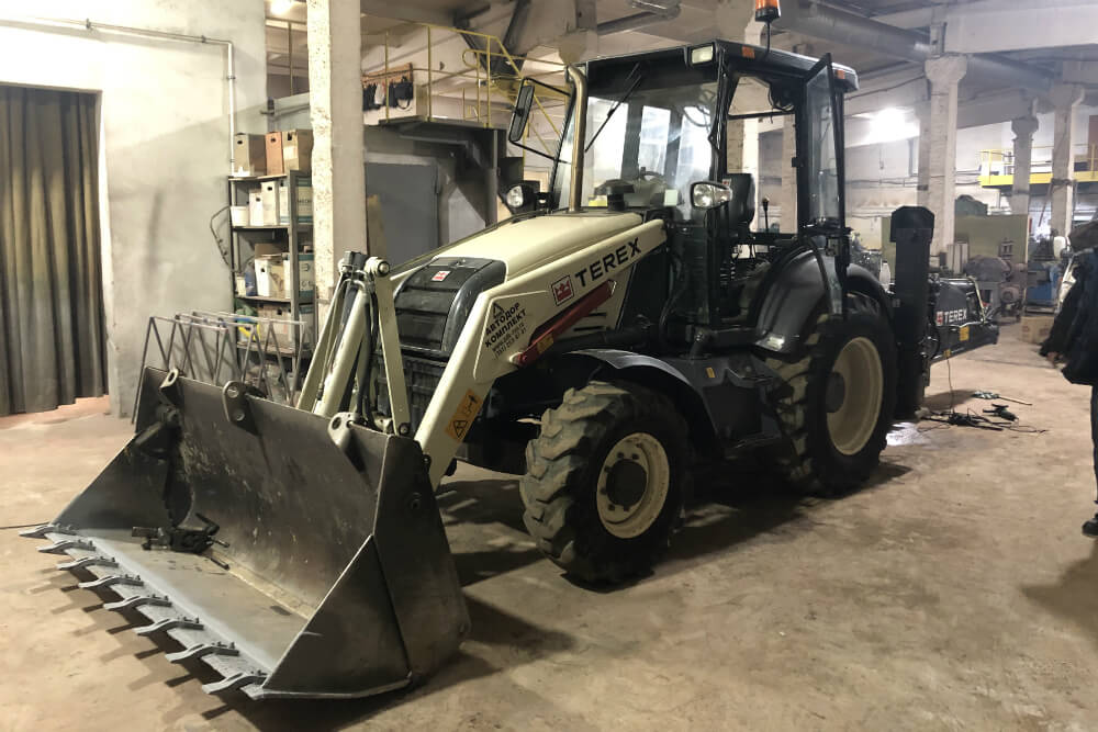 восстановление ковша terex